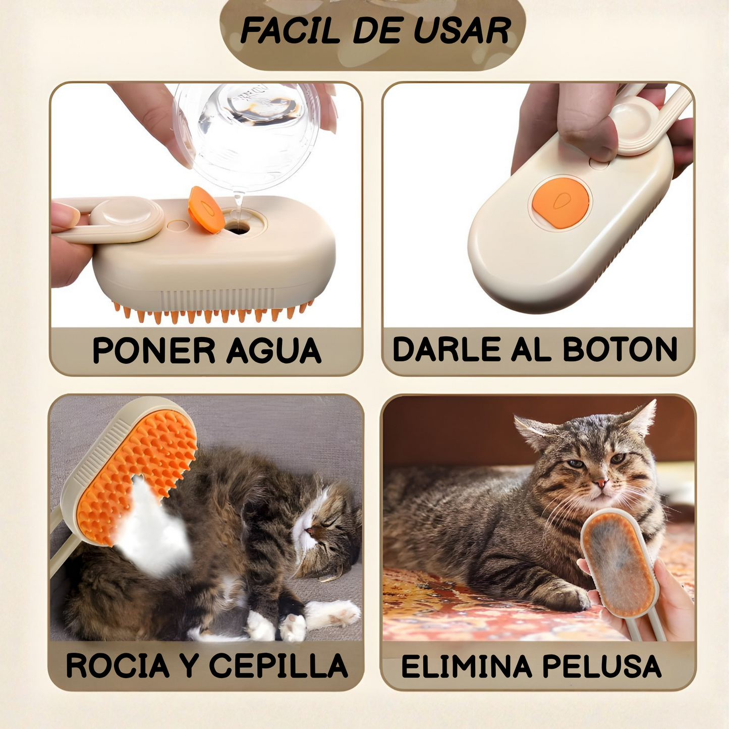 Cepillo 3 en 1